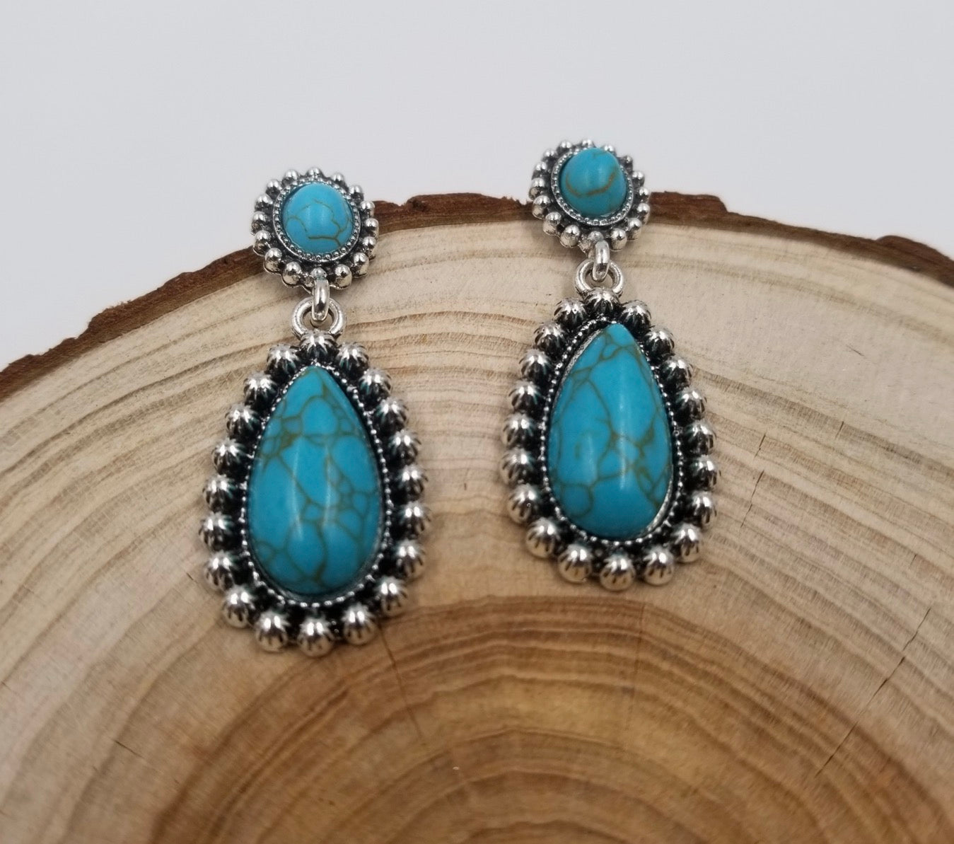 Turquoise Teardrop